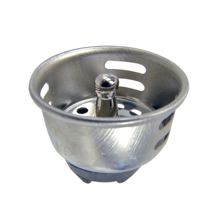 3-1/4 in. Basket Strainer in Chrome - Danco