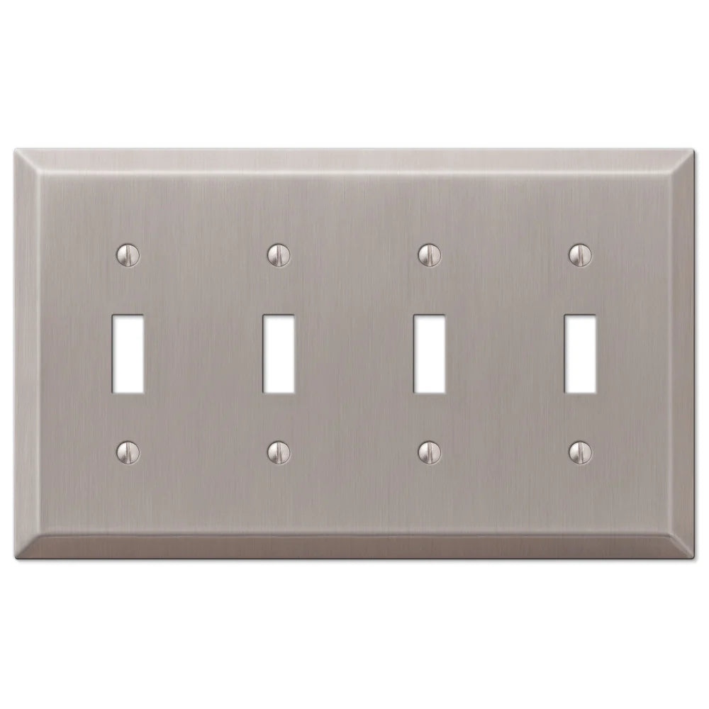 Metro Line Brushed Nickel Cast