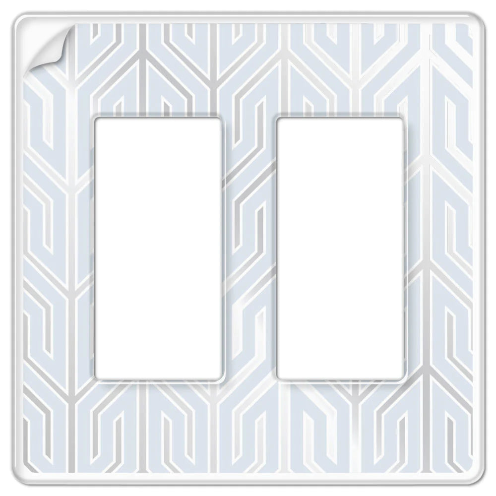 Paper-It Clear Screwless Wall Plates