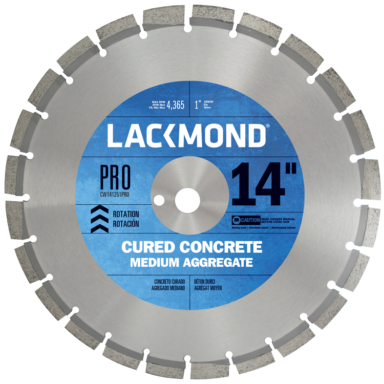 Cured Concrete Blades