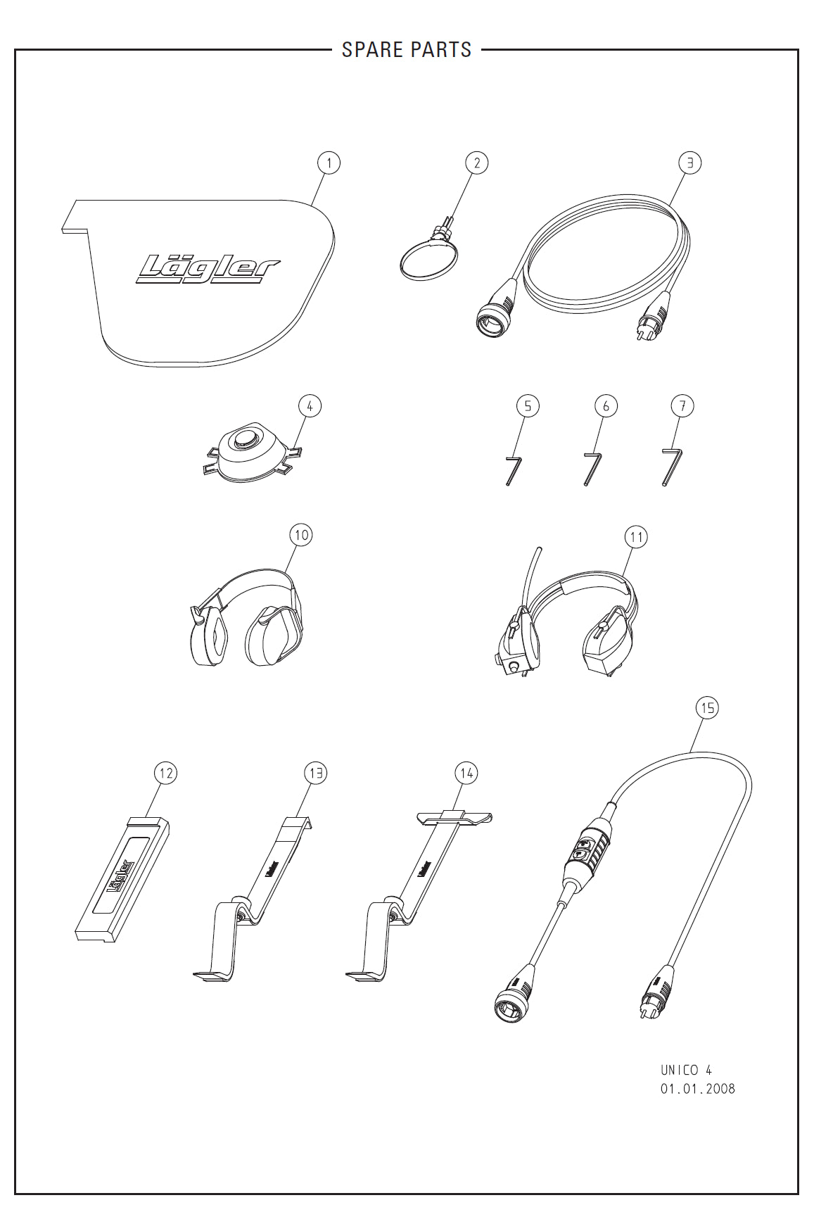 Lagler Unico Replacement Parts