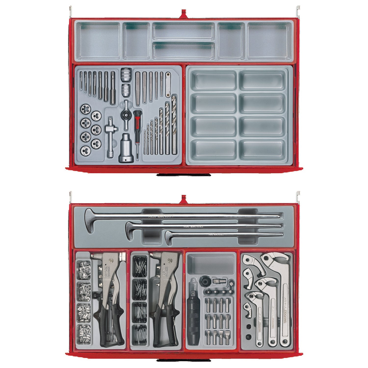 Teng Tools 1100 Piece Complete Mixed Monster Mega Master Hand Tool Kit - TCMONSTER02