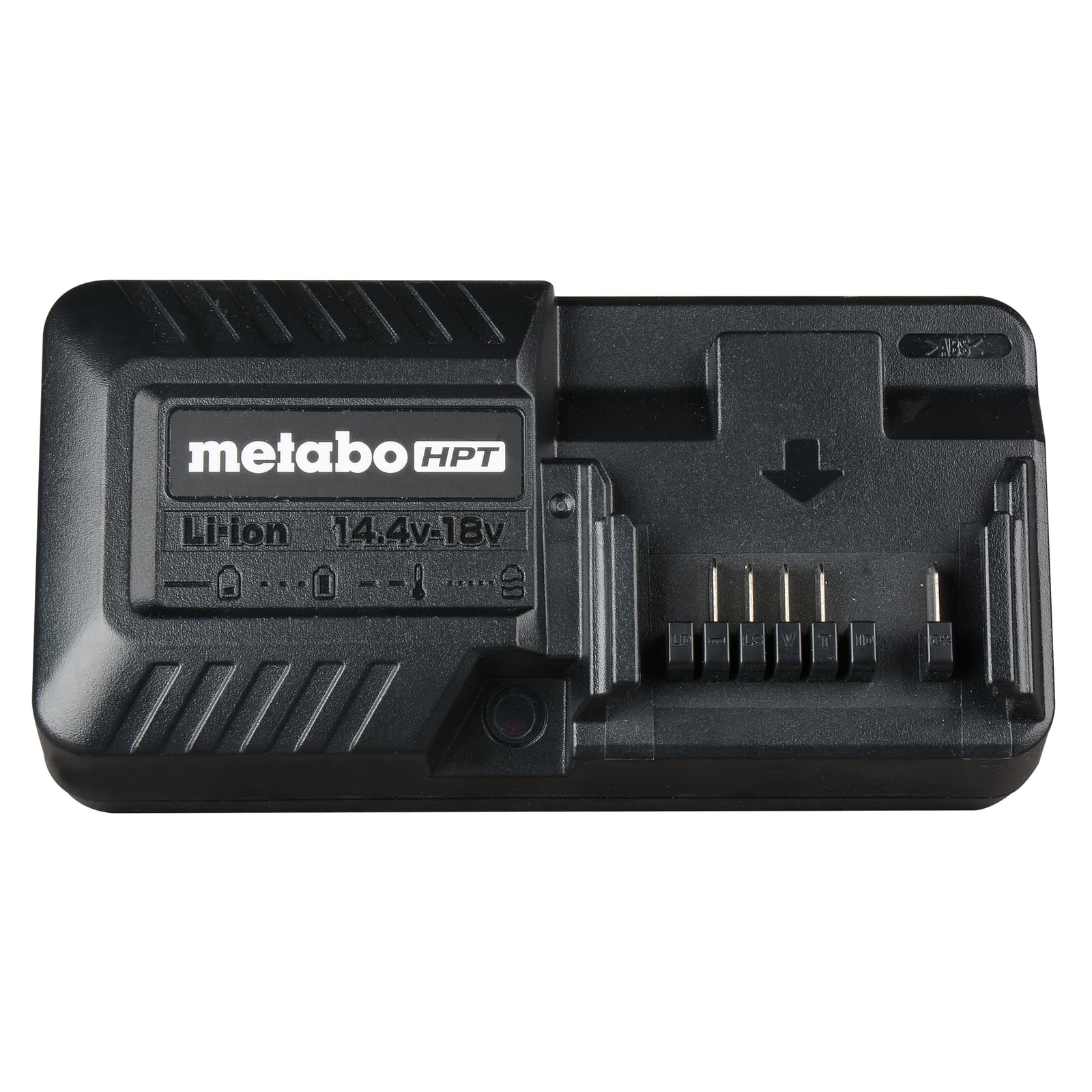 Baterías de iones de litio Metabo HPT UC18YKSLSM de 18 V y 2,0 Ah con indicadores de carga y kit de carga