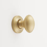 Alexander Solid Brass Cabinet Knob - 1.25 Inch