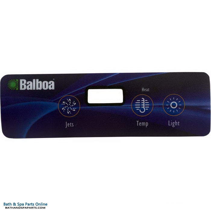 Panel superior de lujo con 3 botones Balboa [sin soplador] (10839)