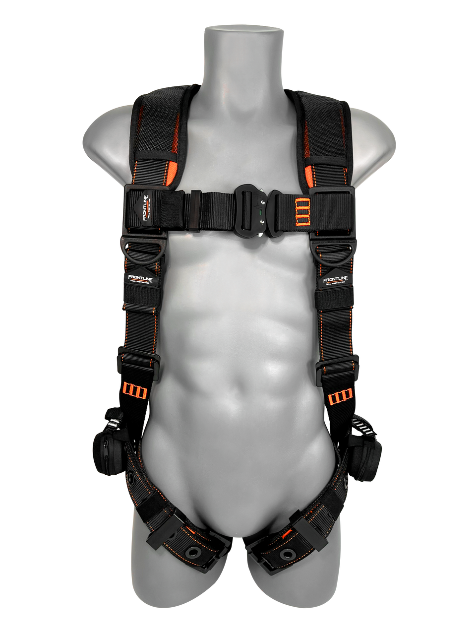 Frontline 110VTB Combat Lite Vest Style Harness with Aluminum Hardware and Suspension Trauma Straps XL/2X