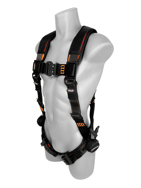 Frontline 110VTB Combat Lite Vest Style Harness with Aluminum Hardware and Suspension Trauma Straps 3X/4X