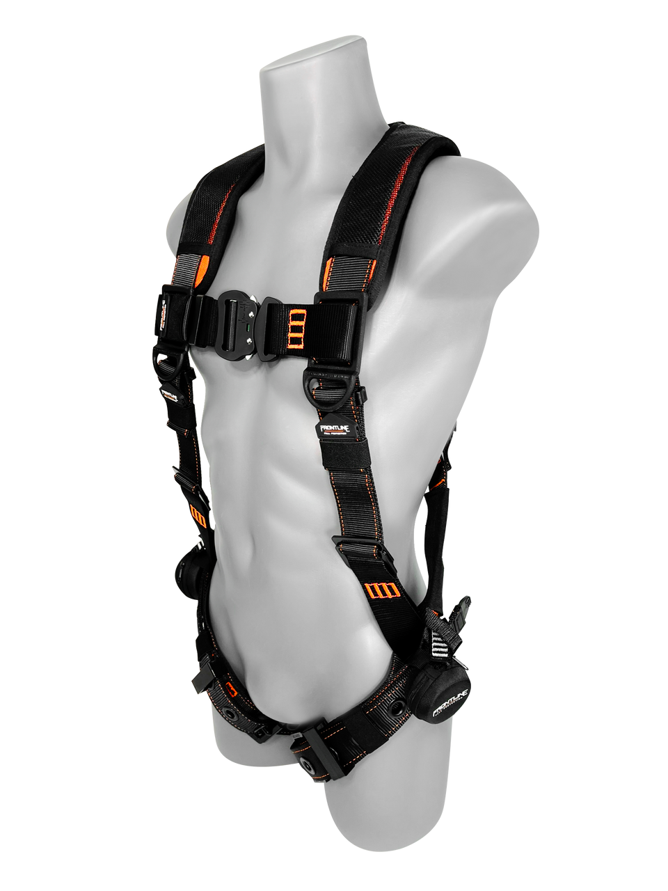 Frontline 110VTB Combat Lite Vest Style Harness with Aluminum Hardware and Suspension Trauma Straps S