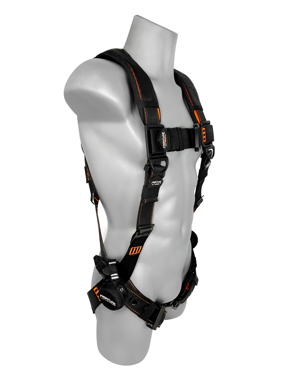 Frontline 110VTB Combat Lite Vest Style Harness with Aluminum Hardware and Suspension Trauma Straps S