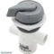 Balboa 1/2" Hydroflow 3-Way Valve [Grey] (11-4040GRY)