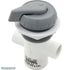 Balboa 1/2" Hydroflow 3-Way Valve [Grey] (11-4040GRY)