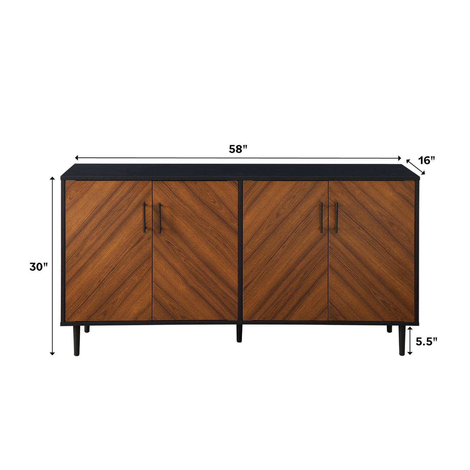 Bookmatch Hampton Buffet Sideboard / TV Stand