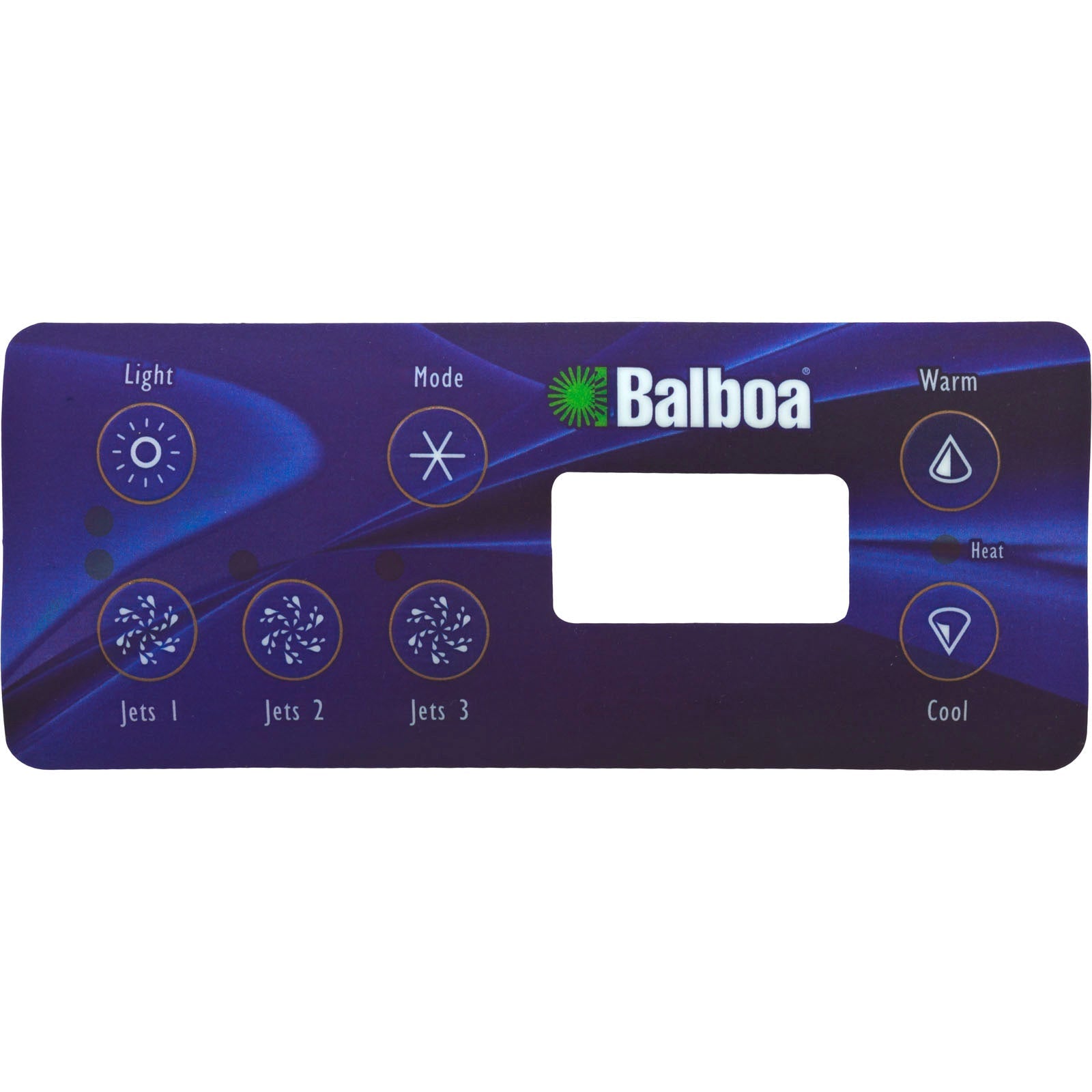 Panel superior de 7 botones Balboa ML551 [3 chorros] (11899)