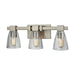 Lovecup Satin Nickel Bathroom Vanity Light 3-Lights