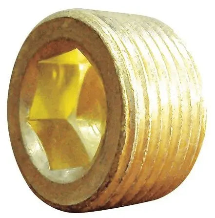 Pressure Washer 1/2" Countersink Brass Plug