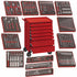 Teng Tools 240 Piece Complete Mixed EVA Foam General Hand Tool Kit (Mega Bundle 2) - TCW707EV-KIT3