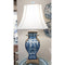 Lovecup Porcelain Vass Lamp With Bronze - Azure L094