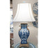 Lovecup Porcelain Vass Lamp With Bronze - Azure L094