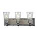 Lovecup Weathered Zinc Bathroom Vanity 3-Lights