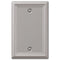 Chelsea Brushed Nickel Steel - 1 Blank Wallplate