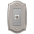 Sonoma Brushed Nickel Steel - 1 Cable Jack Wallplate