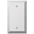 Century Polished Chrome Steel - 1 Blank Wallplate