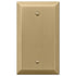 Century Brushed Bronze Steel - 1 Blank Wallplate