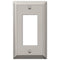 Century Polished Nickel Steel - 1 Rocker Wallplate