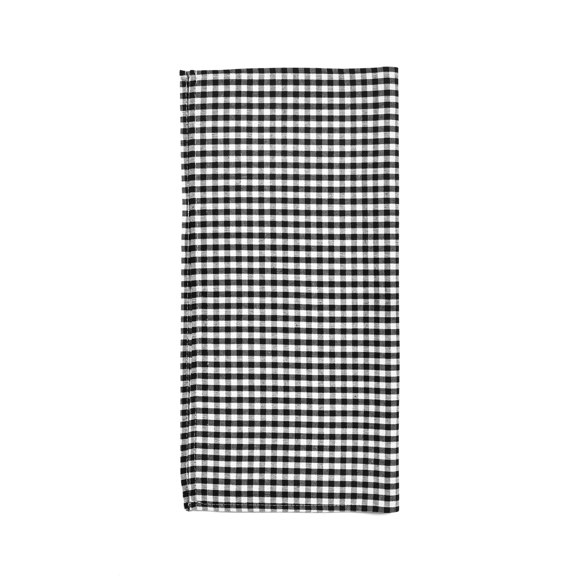 Gingham Check Yarn Dyed Napkin 4-Pack Set