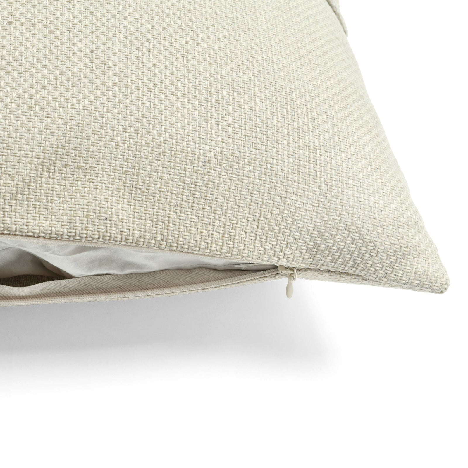 Linen Texture Woven Button Decorative Pillow Cover