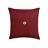 Linen Texture Woven Button Decorative Pillow Cover