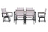 Walker Edison | Weather Proof 7 Piece Outdoor Dining Set