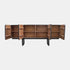 Wood, 70" Black  Modern Sideboard