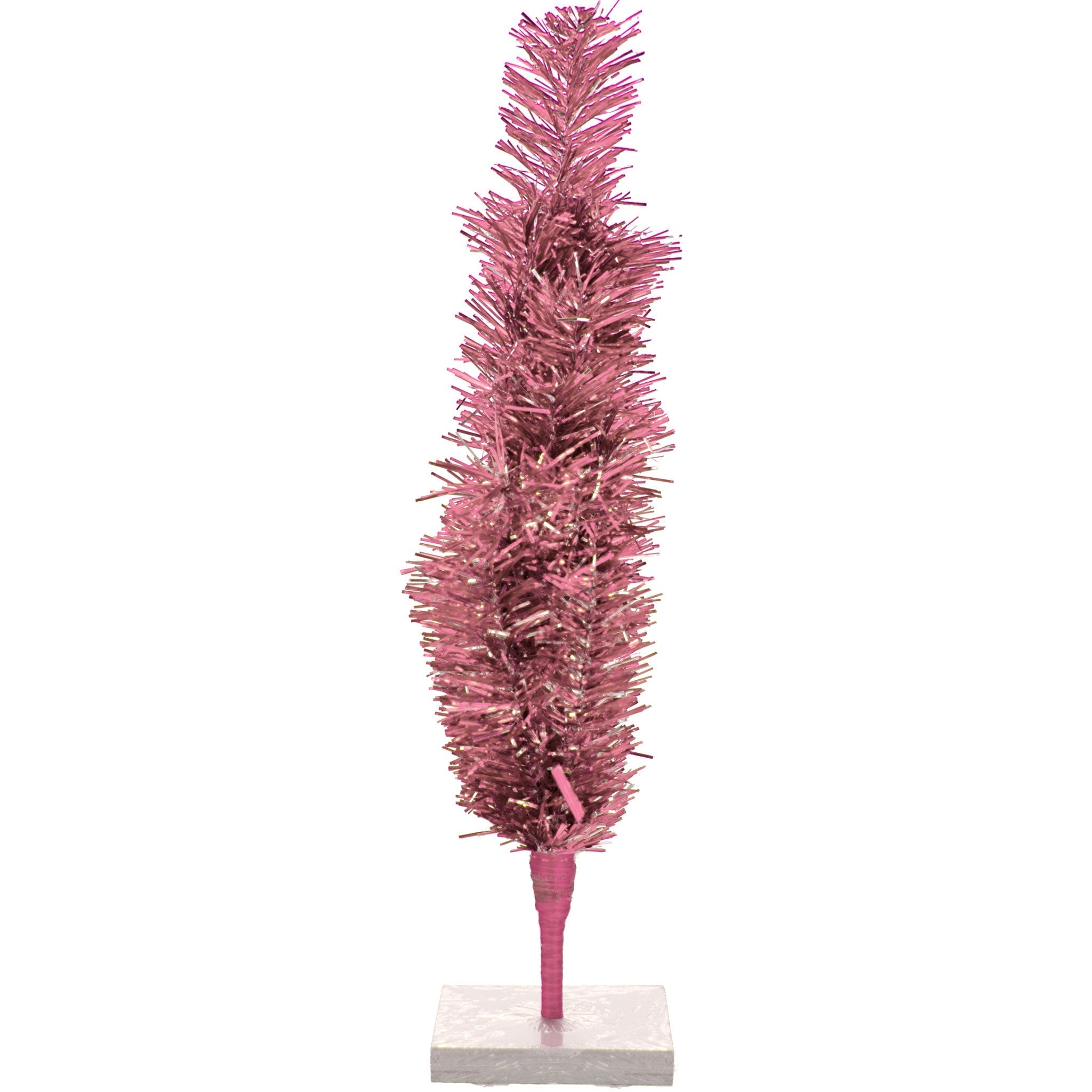 Pink & Silver Firework Christmas Tree