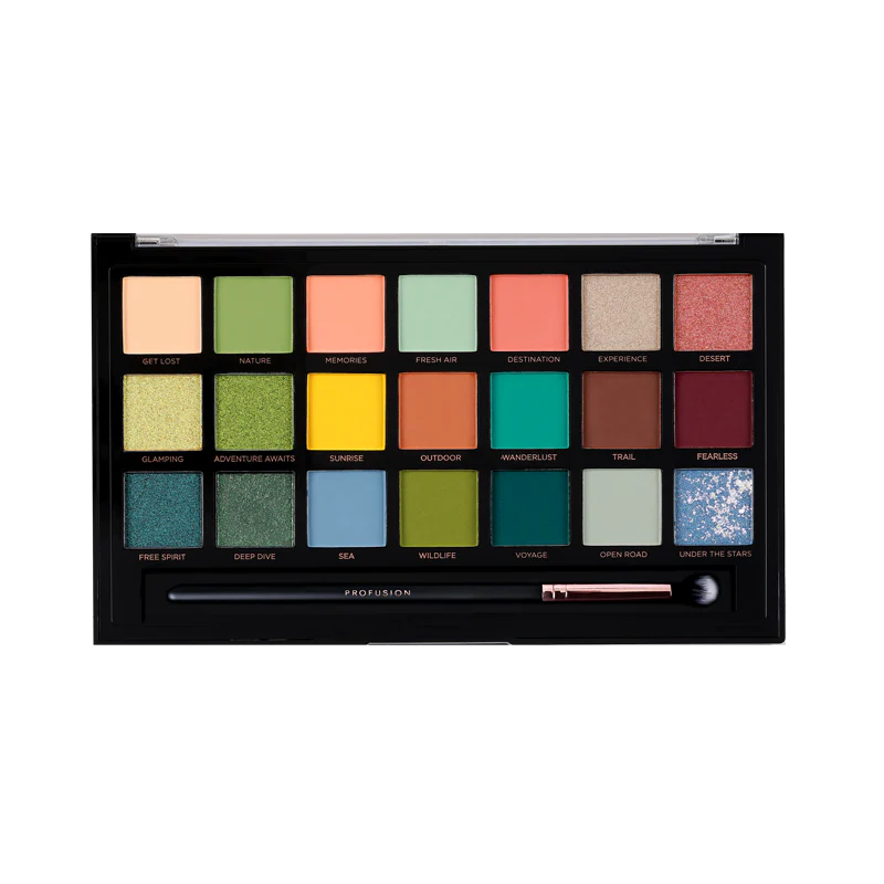 Cosmetics Eye 21 Shade Palette - Adventurous