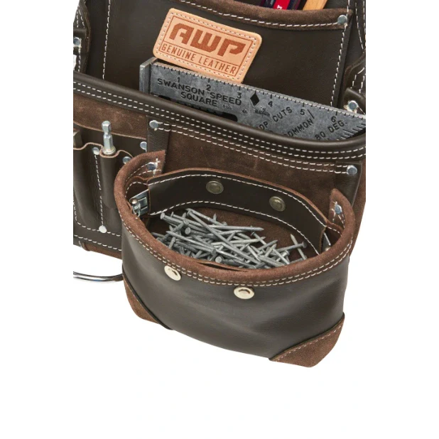 AWP 1L-995-2 TrapJaw Oil Tanned Leather Tool Pouch