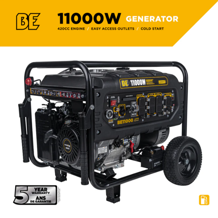 BE 11,000 Watt Generator