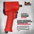 Teng Tools 1/2 Inch Square Drive Reversible High Torque Mini Compact Air Impact Wrench Gun - ARWM12M