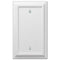 Deerfield White Wood - 1 Blank Wallplate