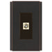 Zen Screwless Aged Bronze Cast - 1 Cable Jack Wallplate