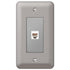 Devon Brushed Nickel Steel - 1 Phone Jack Wallplate