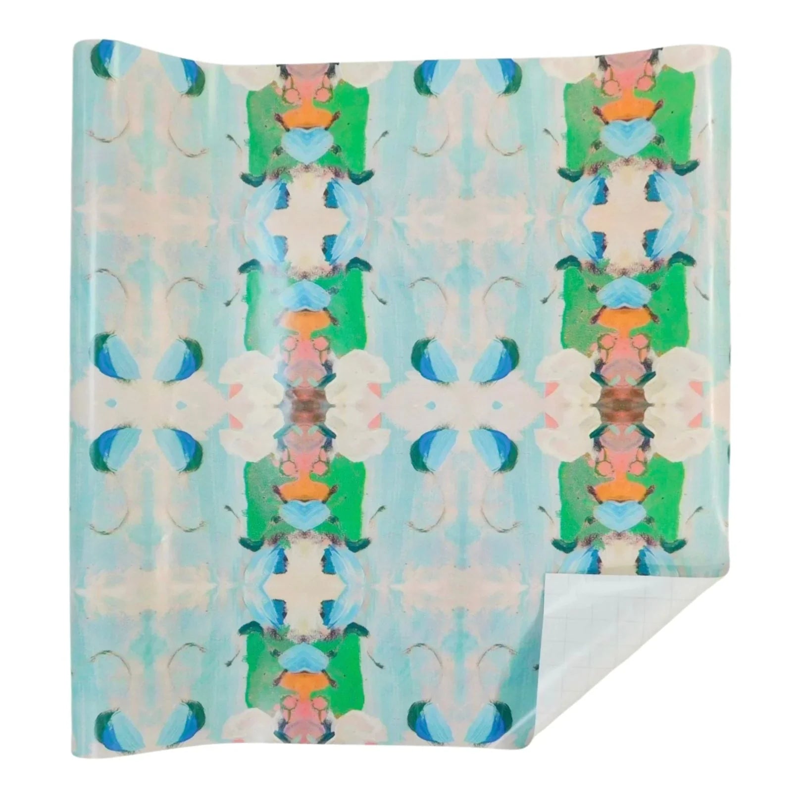 Laura Park Monet's Garden Green Wrapping Paper