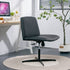 Walker Edison | Black Faux Leather Swivel Computer Chair