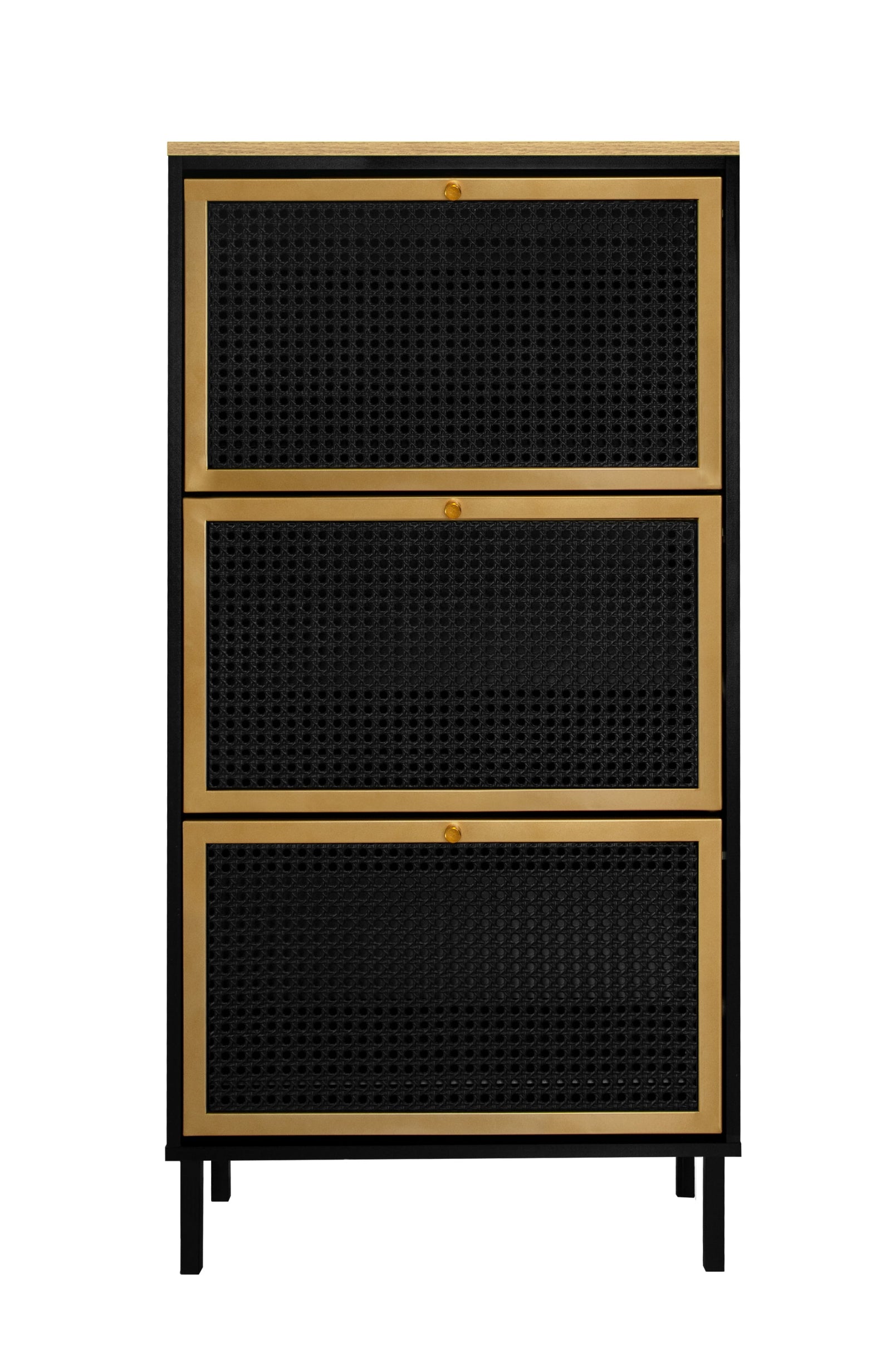 Walker Edison | Modern Entryway Shoe Rack