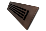 Cast Aluminum Linear Bar Vent Covers - Oil Rubbed Bronze