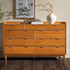 Lee Mid-Century Modern Wood Dresser