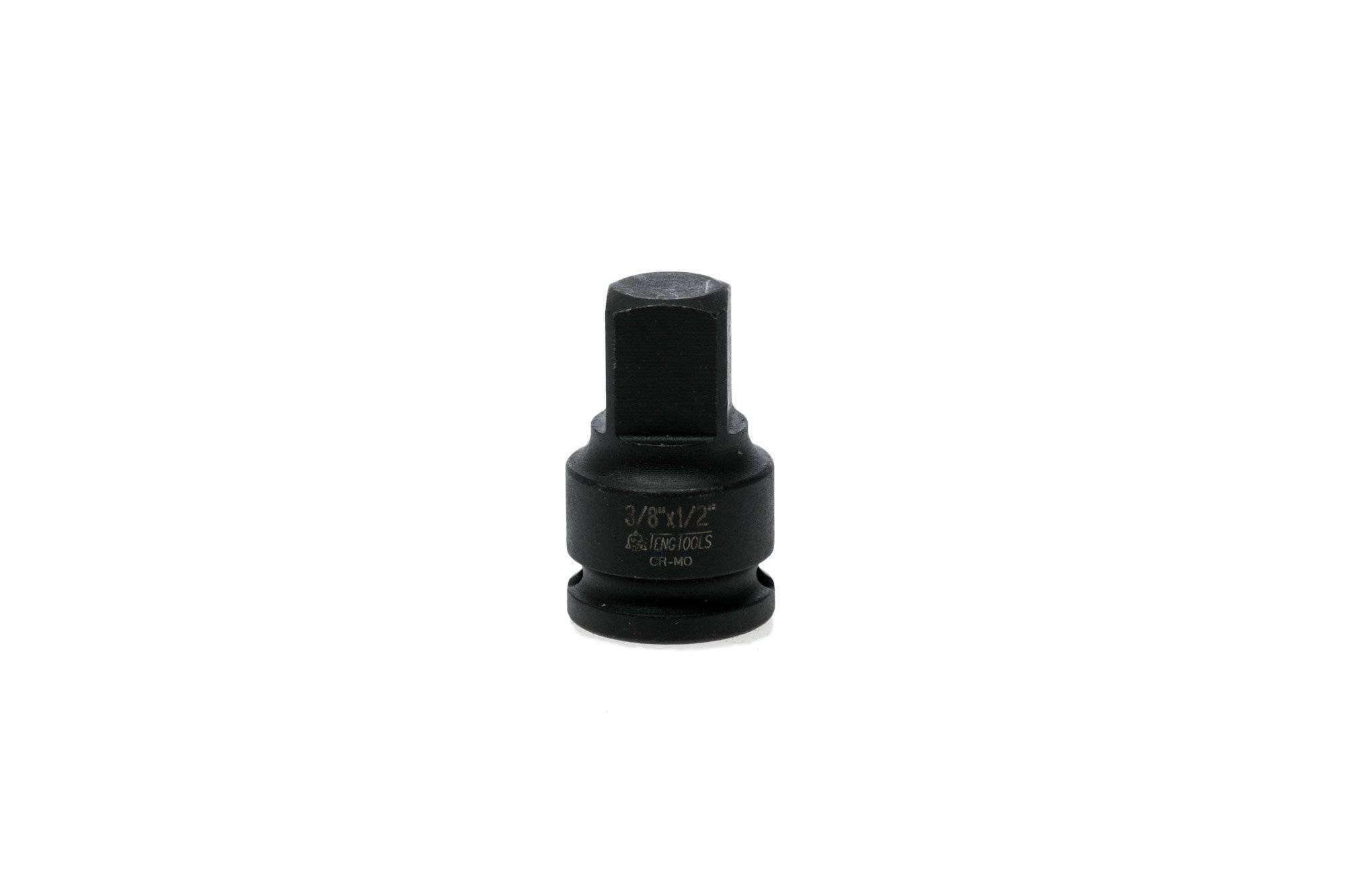 Adaptador de conector hembra ANSI de 3/8 pulgadas a conector macho de 1/2 pulgada Teng Tools - 980036A-C