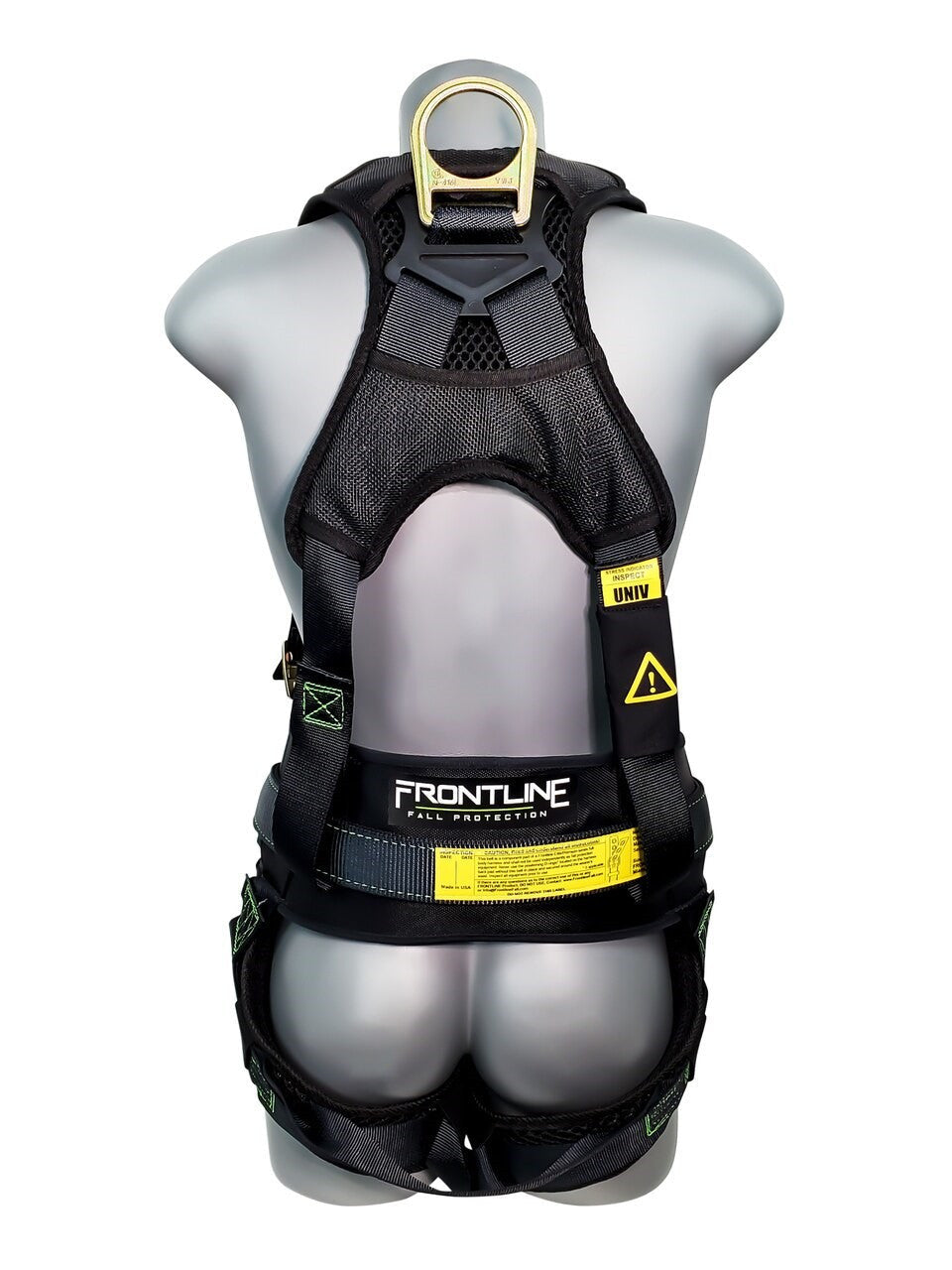 Frontline 350CQC Patriot Construction Harness with Airflo and Quick Connect Buckles - Made in USA 2XL