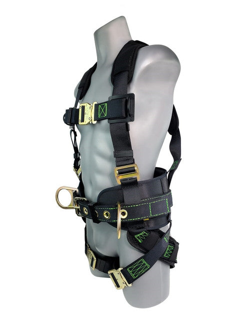 Frontline 350CQC Patriot Construction Harness with Airflo and Quick Connect Buckles - Made in USA XL