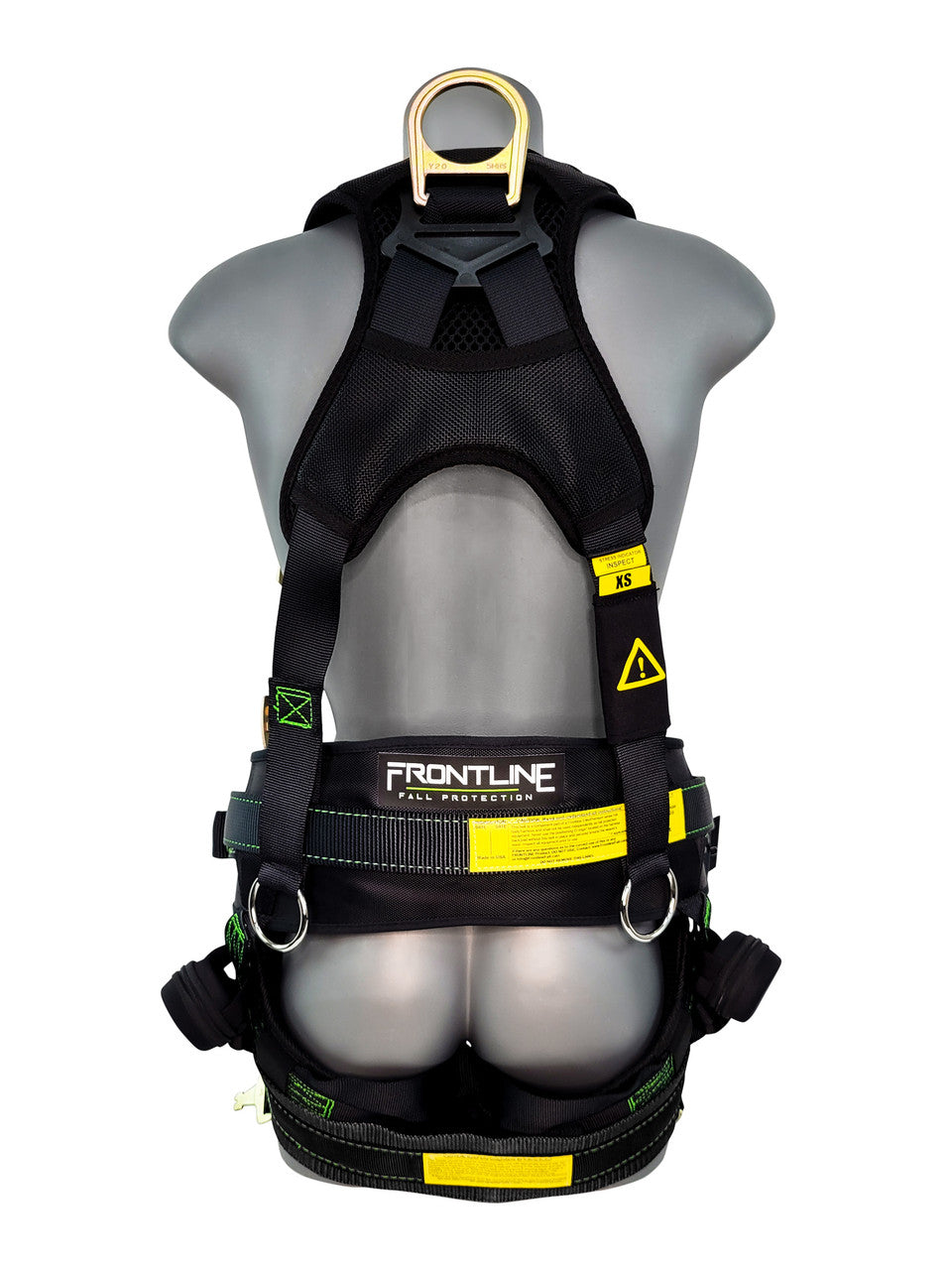 Frontline 350TWQC Patriot Tower Climbing Harness with Seat Sling, Airflo and Quick Connect Buckles - Made in USA Universal